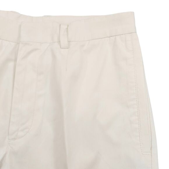 Panicale Italy Trousers Pants Womens 46 White Flat Front Straight Made in Italy - Picture 4 of 13